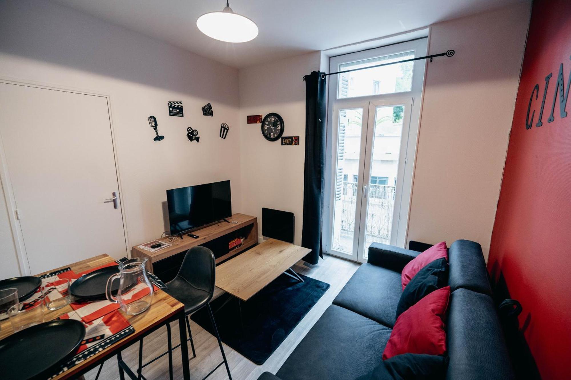 Le Sejour Cine-Proche Du Centre-Wifi-Parking Apartman Lourdes Szoba fotó